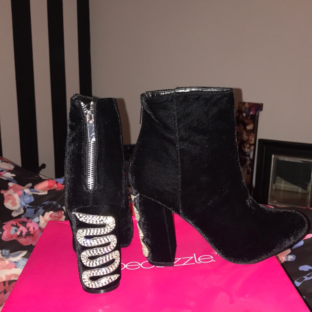 Shoe Dazzle Booties.